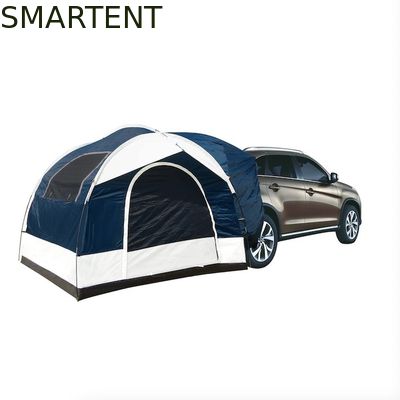 Kopen 2.44*2.44*2.19M 6 Personen Blauw Waterdicht Gecoat Polyester Auto Camping Tent Met 2 Windows 4 Seizoen Quick Setup online vervaardiging