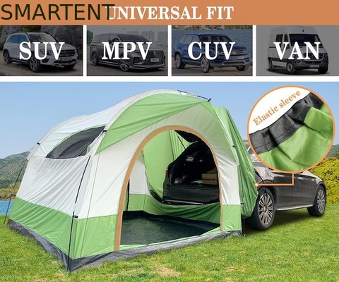 8.2*8.2*6.6Ft Dual Color Waterproof PU3000MM Coated Polyester 210T All Season Vehicle Camping Tent Gemakkelijk opzetten leverancier