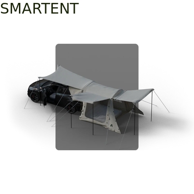 660*290*180cm Makkelijk op te zetten Khaki 210D Ocford Opblaasbare Tesla Camping Tent 4 Seizoen Shelter Met Rainfly leverancier