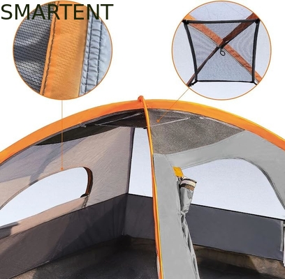 4 personen 2.74*2.13*1.22M Ultralicht 3-seizoen Glamping tenten Glasvezel Aluminium of staal paal 1.5-2.5m Hoog leverancier