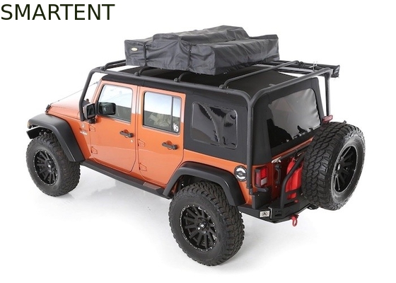 2~4 personen waterdicht 600D zware rip stop polyester dak top tent met snelle 15 minuten opzetten en UV-bescherming leverancier