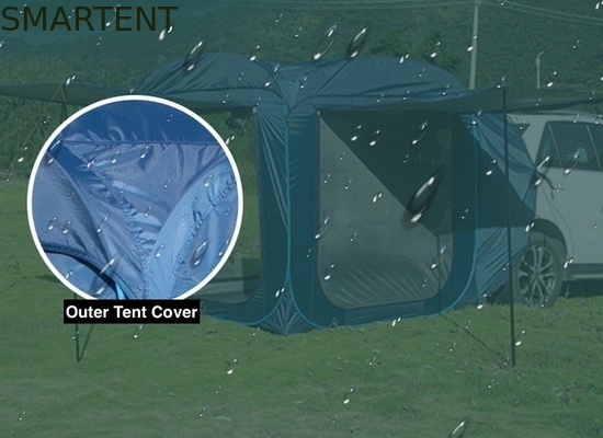 200*200*196cm Buitenruim Waterdicht 210T Pop Up Roof Tent Met 3 zijden Deuren Voor Snelle Inrichting leverancier