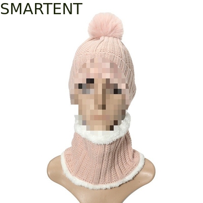 Outdoor Eco Friendly Rpet 2Pcs Set Kids Beanie Collar Warmer Support Renewable Branding Custom Fair Trade leverancier