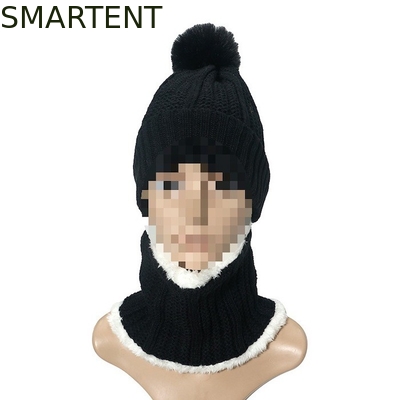 Outdoor Eco Friendly Rpet 2Pcs Set Kids Beanie Collar Warmer Support Renewable Branding Custom Fair Trade leverancier