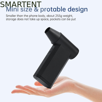 Custom Mini Draagbaar Design Zwart Pocket Handheld Violent Turbo Fan Ultieme koeloplossing voor custom behoeften leverancier
