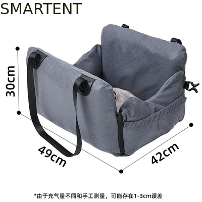42*49*30CM Schattige Benodigdheden voor Huisdieren Grijs Multifunctionele Auto Airbag Huisdier Nest Handige Reis Kat En Hond Huisdier Handtas leverancier