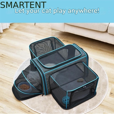 20.2*12.5*12'' Inch Katten Uitgaanstas Zeer Duurzaam Schattige Benodigdheden voor Huisdieren Niet-giftig Duurzaam Wasbaar Pakket Bevat 1 X Benodigdheden voor Huisdieren Roze/Blauw/Groen leverancier