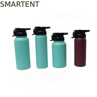 Kopen Flip-top deksel Outdoor Activiteit op maat 304 roestvrij staal grote mond Multi-capaciteit vacuüm geïsoleerde fles Groene thermosen Workout waterfles Outdoor liefhebbers online vervaardiging