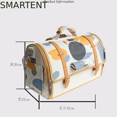 42*22*26cm Modern Fashion Large Capacity Convenient Breathable Oxford Comfortable Pet Carrier Outing Backpack For Daily leverancier