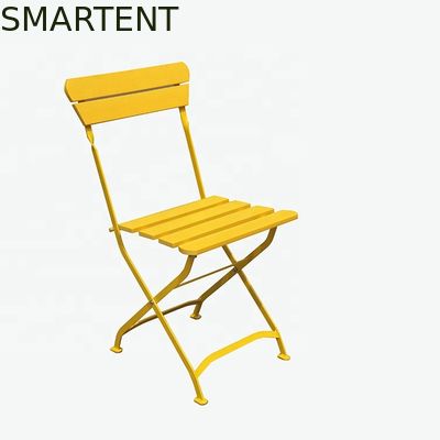 Kopen De openlucht Gele het Vouwen van het de Stoelmetaal van de Strandzitkamer Vouwen van het de Buiskader Poeder Met een laag bedekte op Strandlanterfanter online vervaardiging