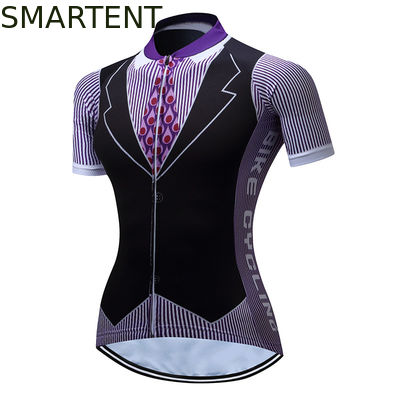 Kopen Vrouwelijke Bergfiets die sleeved het Cirkelen van Jersey plotseling Grint Jersey berijdt online vervaardiging