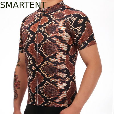 Kopen Snakeskinontwerp Polyester Gepersonaliseerd Berijdend Jersey voor Fiets het Berijden online vervaardiging