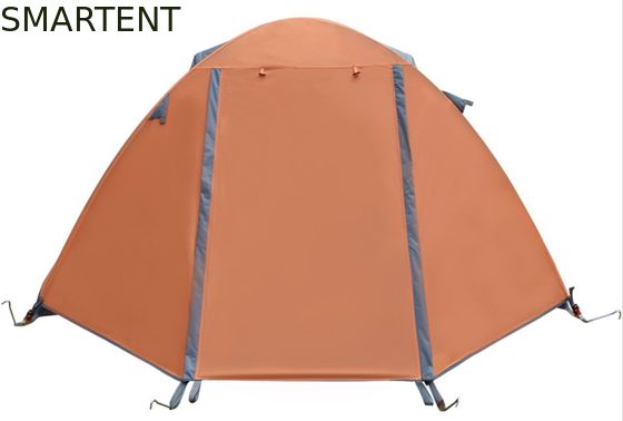 Kopen Buitenkampertent 210*180*130cm Oranje kleur 210D Polyester Ripstop PU2000mm bekleed voor sneeuwveld en familie evenement online vervaardiging