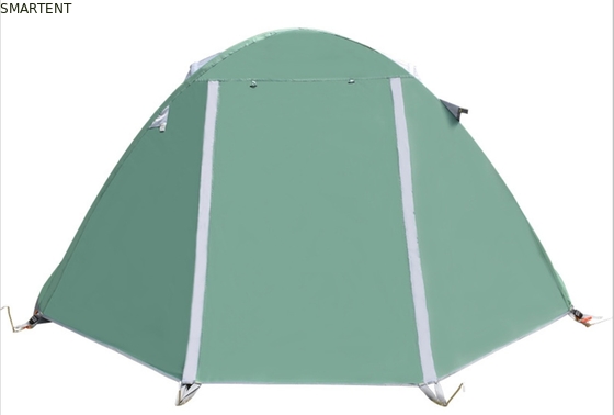 Buitenkampertent 210*180*130cm Oranje kleur 210D Polyester Ripstop PU2000mm bekleed voor sneeuwveld en familie evenement leverancier