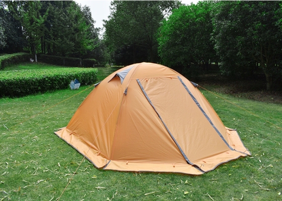 Outdoor kampeertenten Gezellig en licht ontwerp 210D polyester Ripstop Regen en zon bescherming Geschikt voor 2-3 personen leverancier
