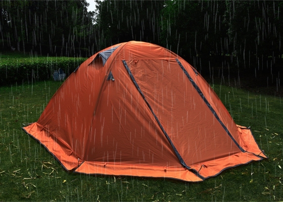 Outdoor kampeertenten Gezellig en licht ontwerp 210D polyester Ripstop Regen en zon bescherming Geschikt voor 2-3 personen leverancier