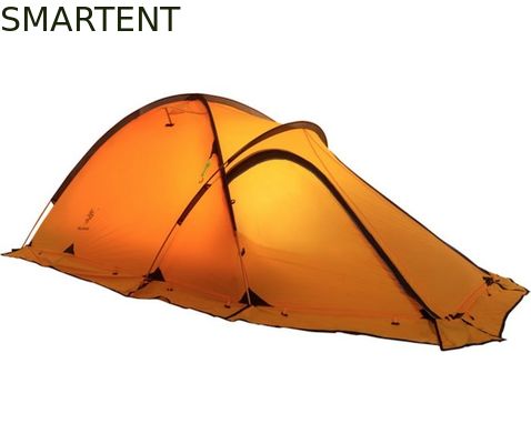 Kopen De comfortabele Openlucht het Kamperen Tenten Oranje PU8000mm bedekten Luifel van het het Aluminiumkader van 360T de Nylon Ripstop met een laag online vervaardiging