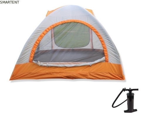 Eenlaagse witte opblaasbare kampeertent 210X210X150cm Opblaasbare tenten 3000mm leverancier