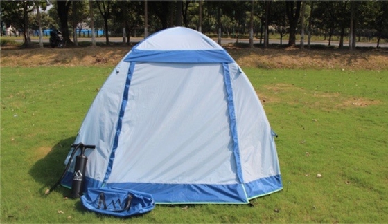 Eenlaagse witte opblaasbare kampeertent 210X210X150cm Opblaasbare tenten 3000mm leverancier