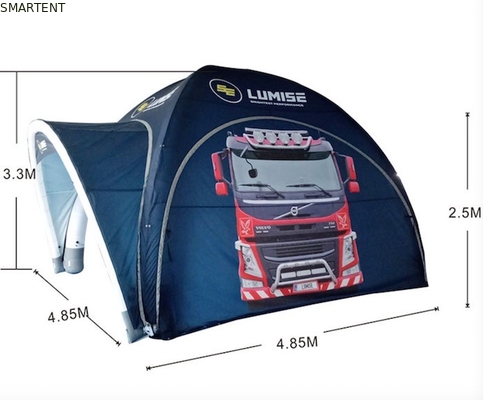 Lichtgewicht Draagbare Oxford TPU X opblaasbare kampeertent 5MX5M Custom Canopy Tent leverancier