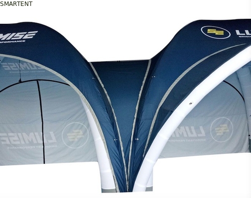 Lichtgewicht Draagbare Oxford TPU X opblaasbare kampeertent 5MX5M Custom Canopy Tent leverancier