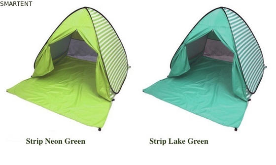Outdoor Camping Tents Automatic Pop Up Beach Tent Plus Size Zilveren gecoat 190T Polyester 165*200*130cm Zonnebestendig Met UV 50 leverancier