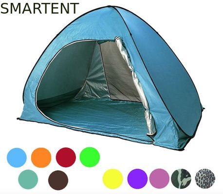 Kopen 165*200*130cm 2-persoons buitenkampertent Blauw Waterdicht UV-bestendige 190T Pop Up Shelter online vervaardiging