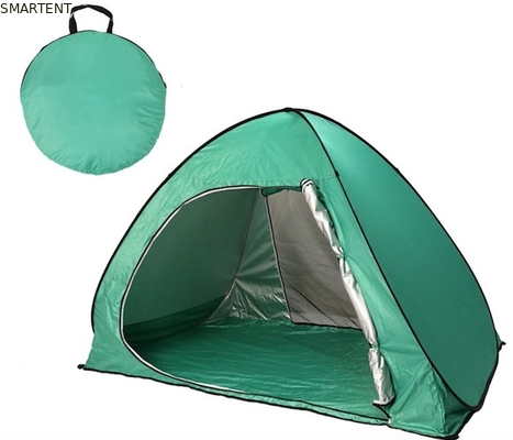 165*200*130cm 2-persoons buitenkampertent Blauw Waterdicht UV-bestendige 190T Pop Up Shelter leverancier