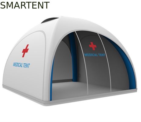 Kopen Isolatie Opblaasbare Medische Tent Oxford TPU 3MX3M Portable White Transparent online vervaardiging