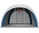 Isolatie Opblaasbare Medische Tent Oxford TPU 3MX3M Portable White Transparent leverancier
