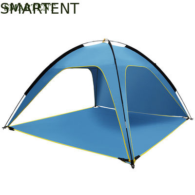 Kopen Het blauwe Zilver bedekte Openlucht het Kamperen Pop Omhooggaande het Strandschuilplaats 210X210X130cm van de Tenten190t Polyester met een laag online vervaardiging