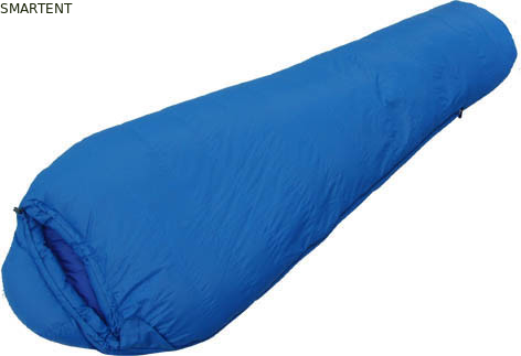 Outdoor Travel Camping Waterdicht Zwart 190T Poly Cotton Mountain Slaapzak 230X80X50cm leverancier