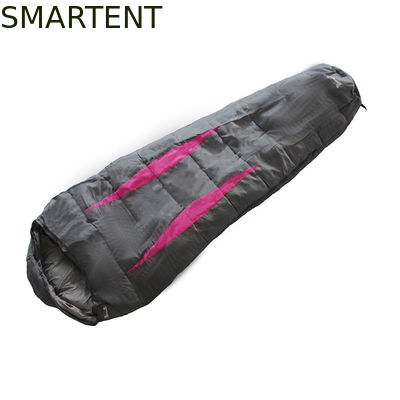 Kopen Outdoor Travel Camping Waterdicht Zwart 190T Poly Cotton Mountain Slaapzak 230X80X50cm online vervaardiging