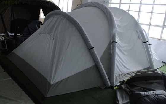 TPU-staaf Buitenopblaasbare kampeertenten Opblaasbare luchtkoepel tent Waterdicht gecoat polyester leverancier