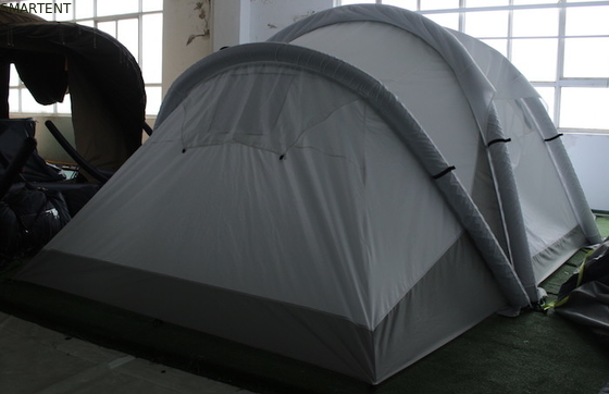 TPU-staaf Buitenopblaasbare kampeertenten Opblaasbare luchtkoepel tent Waterdicht gecoat polyester leverancier