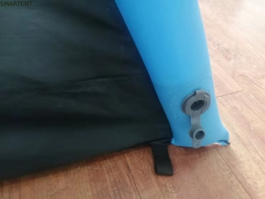 Zwart polyester 190T 2 Man Beach opblaasbaar kampeertent Blow Up Beach Tent leverancier