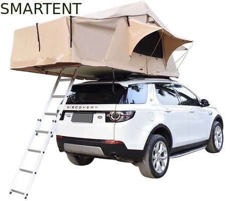 Kopen Beige 3 Tent 143X310X126CM van het Persoonsdak van het Katoenen Tent Canvas de Autodak online vervaardiging
