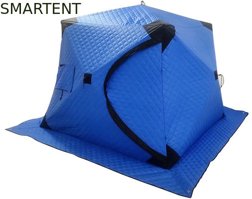 Kopen 180X180X145CM Katoenen Ijs die Pop Omhooggaande Blauwe Waterdichte Met een laag bedekte Samenstelling van de de Winterschuilplaats vissen online vervaardiging