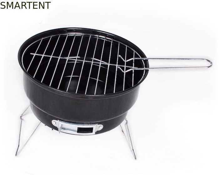 Metaal die 25.6*21.5cm de Grills Openluchtmini portable oven stempelen van de Staalbarbecue leverancier