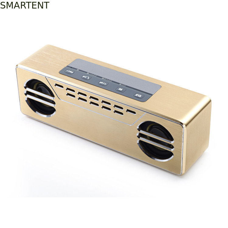 Van het de Correcte Doosaluminium van Mini Wireless Bluetooth Cube Speaker de Kubus Stereosprekers leverancier