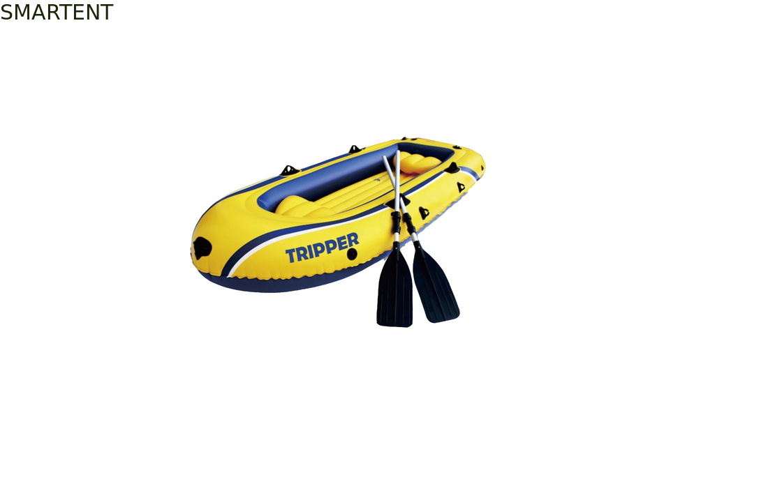 De gele Strandtripper Opblaasbare Boot van pvc, Opblaasbare Ribboten voor Watersport leverancier