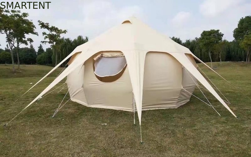 285G de openlucht het Kamperen  Tent Waterproof PU3000MM Katoenen Luifel van Glamping leverancier
