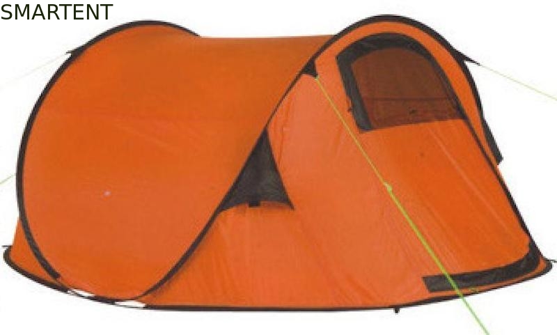 180X235X100CM Custom Waterdicht Outdoor Gecoat 190T Polyester 3-persoons Pop Up Camping Tent leverancier