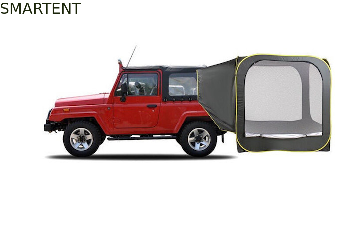 Pop Up Outdoor Camping SUV Auto Achter tent 1500mm PU Gecoat 210T Polyester leverancier