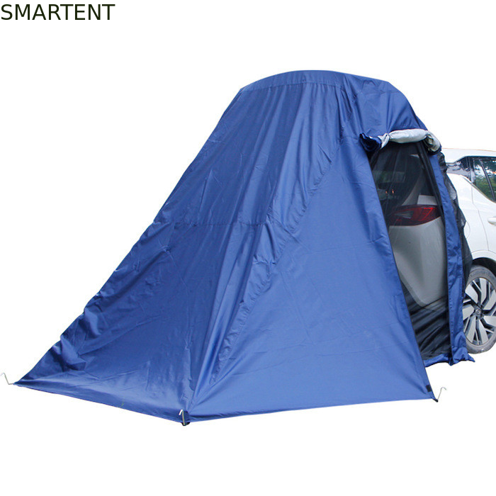 245*200*220CM 2 personen Blauw zilver gecoat polyester 190T Sport Utility Vehicle Camping Tent Waterdicht leverancier
