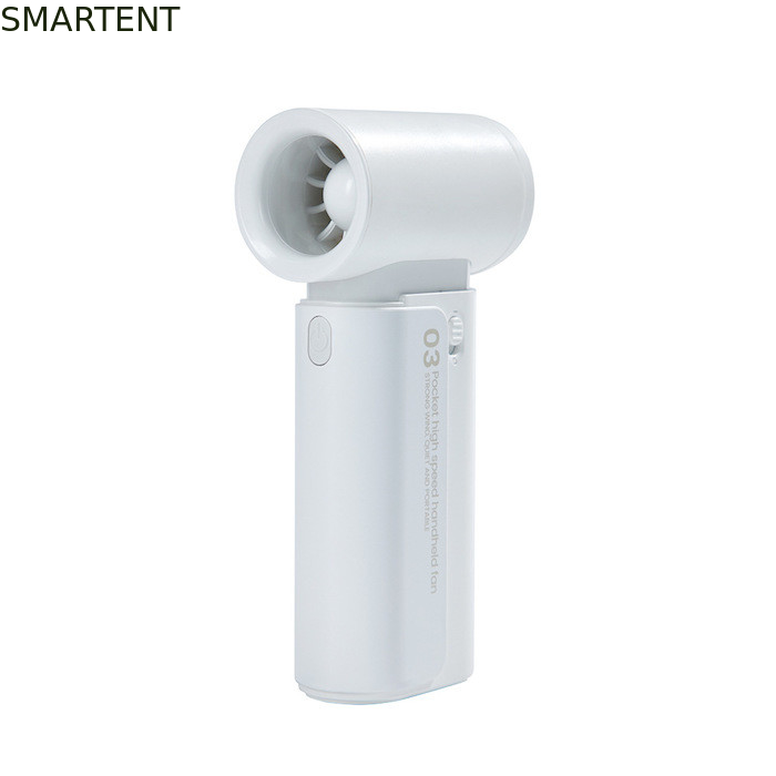 Plastic pocket 4000mah krachtige camping koelventilator voor wandelen en outdoor avonturen leverancier