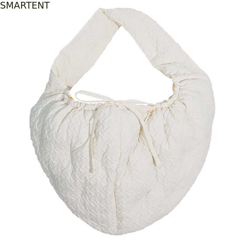 Schattige Benodigdheden voor Huisdieren Witte Kleur Polyester Huisdier Schoudertas Winter Warm Uitgaan Crossbody Tas Zachte en Comfortabele Huisdierentas leverancier