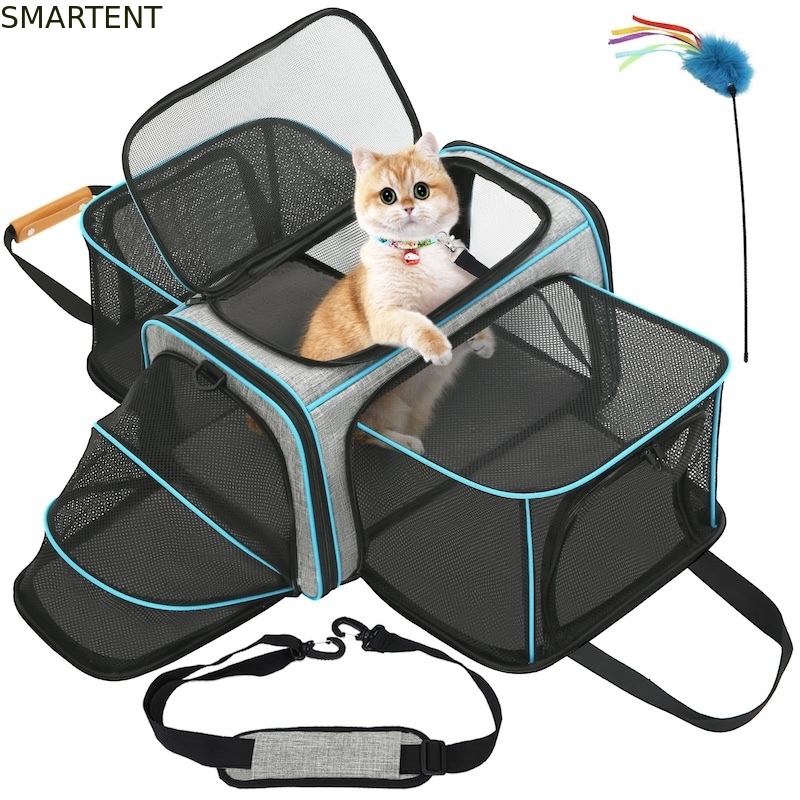 20.2*12.5*12'' Inch Katten Uitgaanstas Zeer Duurzaam Schattige Benodigdheden voor Huisdieren Niet-giftig Duurzaam Wasbaar Pakket Bevat 1 X Benodigdheden voor Huisdieren Roze/Blauw/Groen leverancier