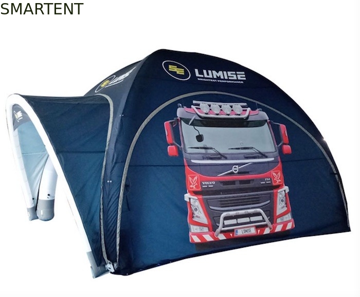 Lichtgewicht Draagbare Oxford TPU X opblaasbare kampeertent 5MX5M Custom Canopy Tent leverancier