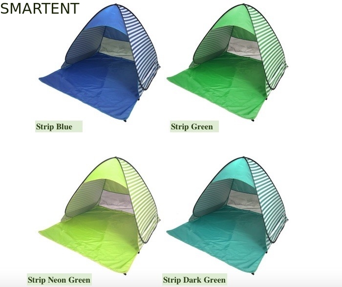 190T Festival Camping Tent Zilveren gecoate polyester zonwerend Pop Up Canopy 165X200X130cm leverancier